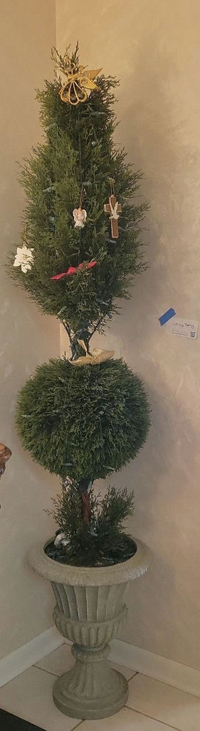 Decorative Topiary Tree in Urn Planter - image 1 of 5