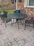 Metal Patio Table and Four Chairs - thumbnail 1 of 4