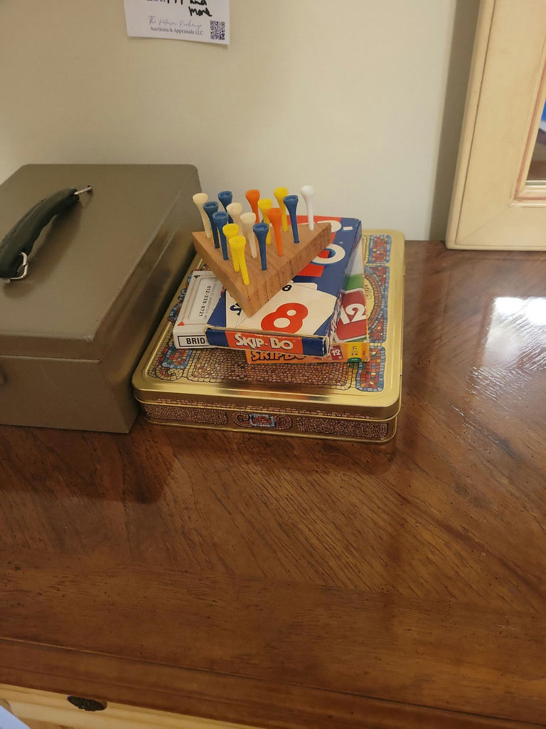 Metal Lock Box and Assorted Games - image 2 of 6