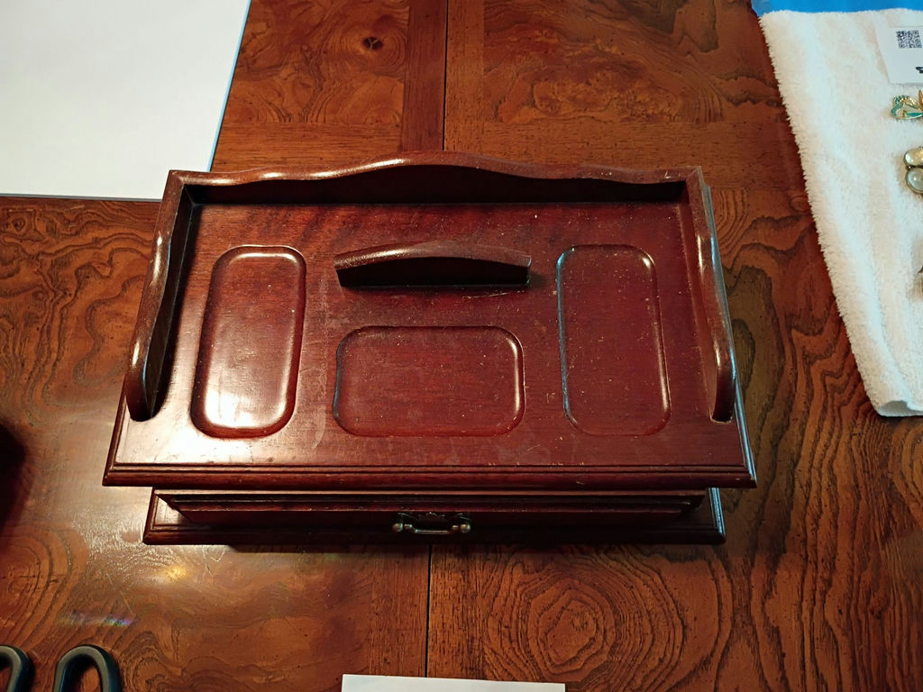 Eyeglasses, Jewelry Box, Clock, and Assorted Costume Jewelry - image 6 of 6