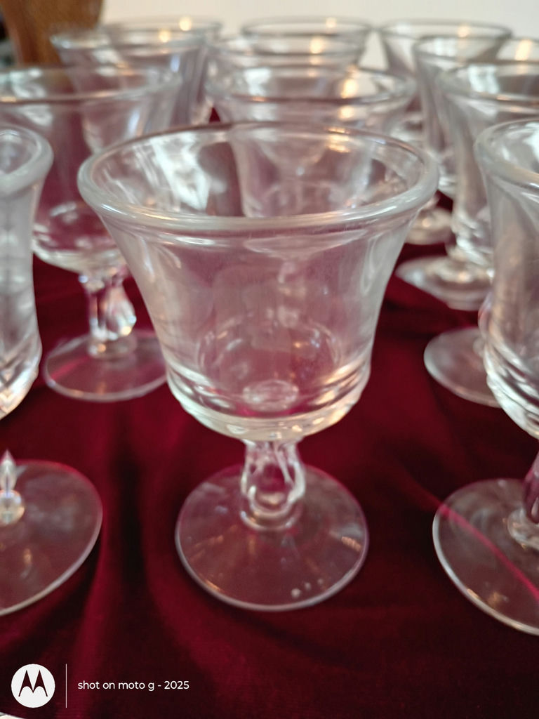 Set of 12 Fostoria Glass Goblets - image 3 of 5