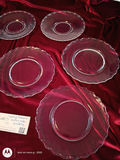 Set of Seven Fostoria Century Glass Plates - thumbnail 3 of 4