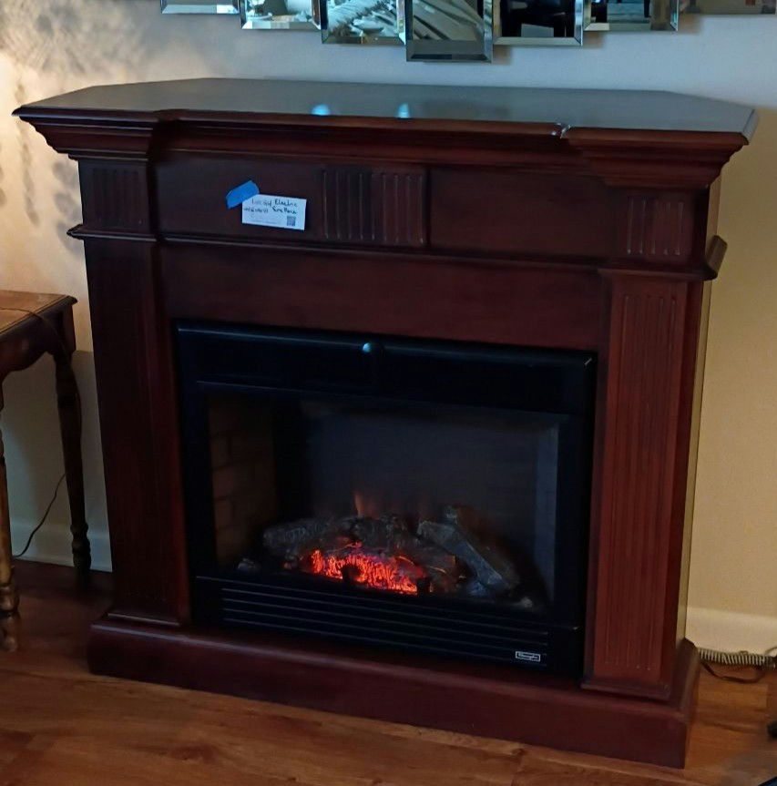 Electric Fireplace Mantel - image 1 of 7