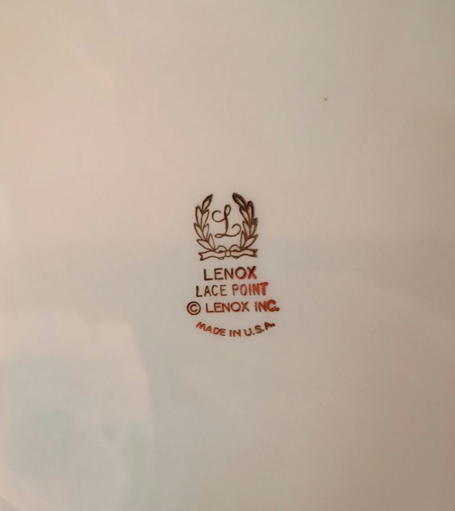 Lenox Lace Point Oval Serving Bowls - image 4 of 4