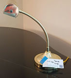 Brass Gooseneck Desk Lamp - thumbnail 2 of 4