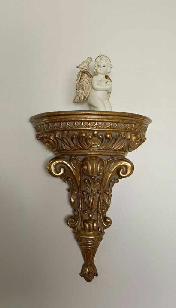 Framed Butterfly Wall Art with Two Decorative Wall Shelves - image 3 of 5