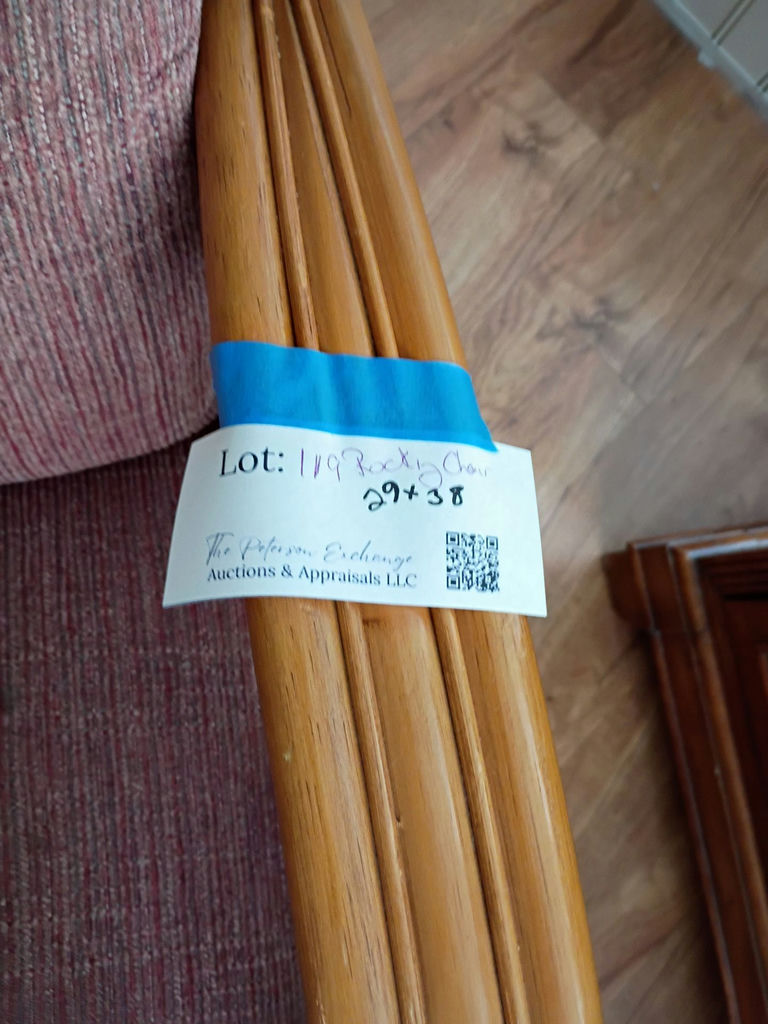 Upholstered Rocking Recliner Chair - image 4 of 4