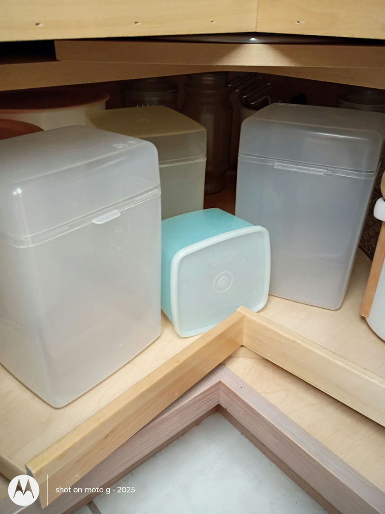 Assorted Kitchen Canisters and Glass Storage Jars - image 2 of 5