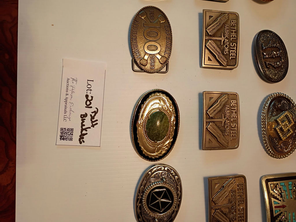 Collection of Metal Belt Buckles - image 4 of 4