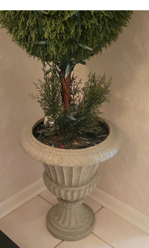 Decorative Topiary Tree in Urn Planter - image 2 of 5