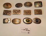 Collection of Metal Belt Buckles - thumbnail 1 of 4
