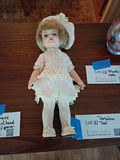 Porcelain Doll in Pink Lace Dress - thumbnail 1 of 4