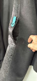 Vintage Woman's Black Wool Coat And Accessories - thumbnail 4 of 11