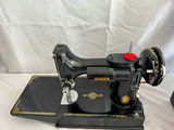 Vintage Singer Featherweight 221 Sewing Machine with Original Case  - thumbnail 2 of 10