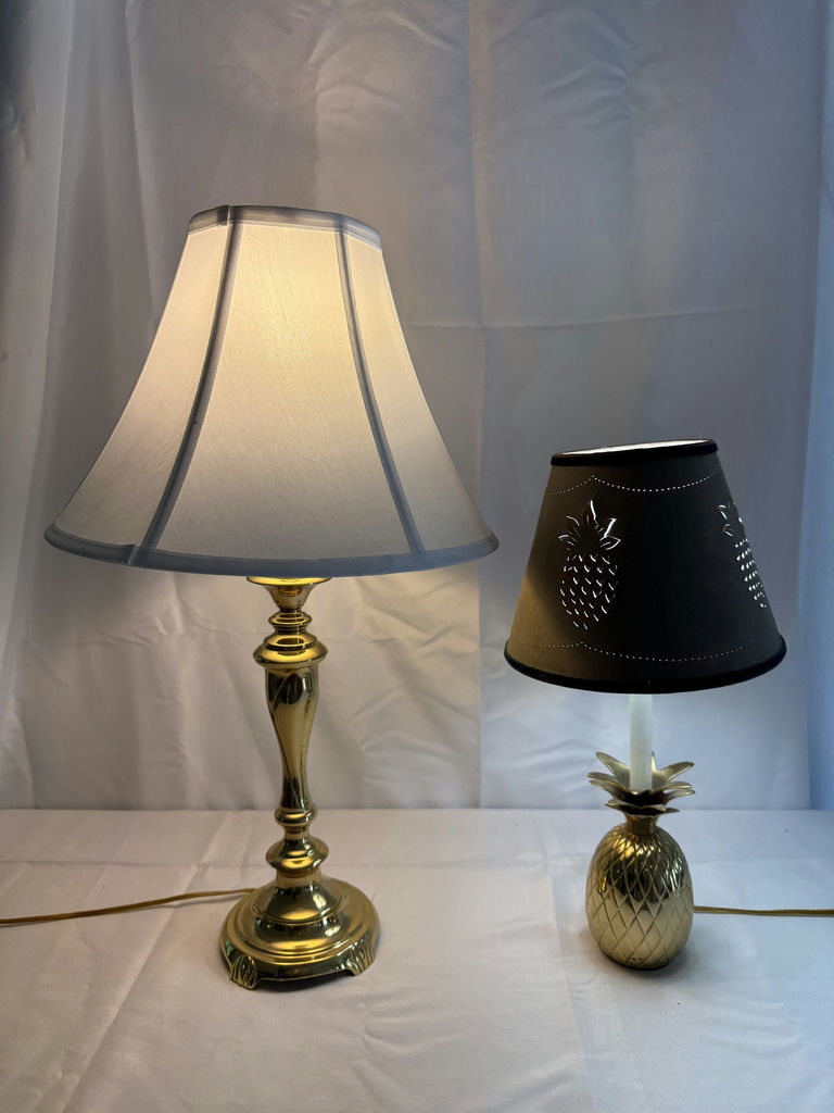 Brass Table Lamps - image 1 of 5
