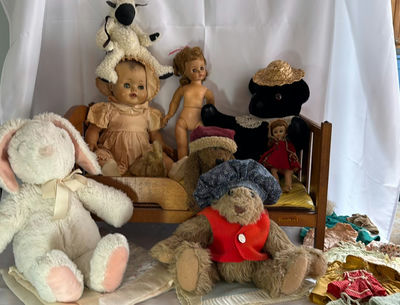 Vintage Dolls and Stuffed Animals - Image 1 of 21