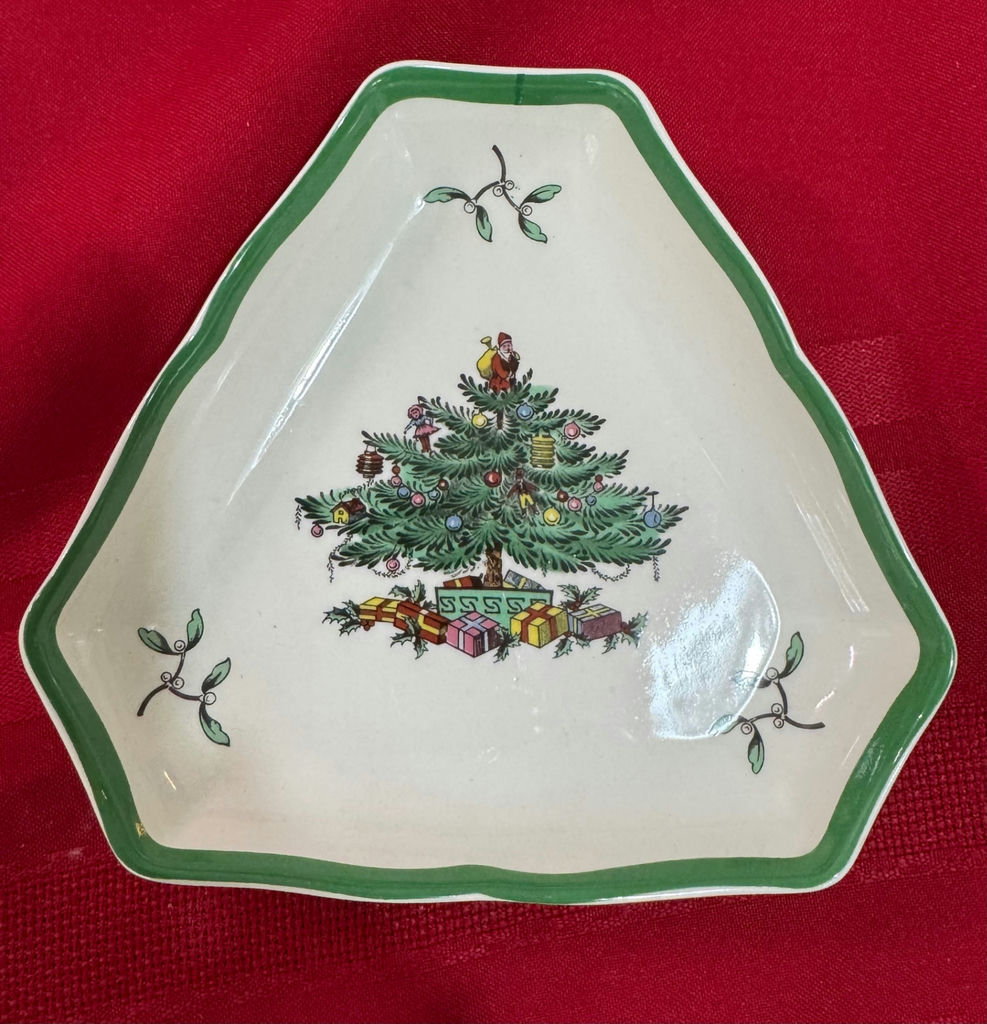 Vintage SPODE England Christmas Tree Collection – Service for 12! - image 3 of 8
