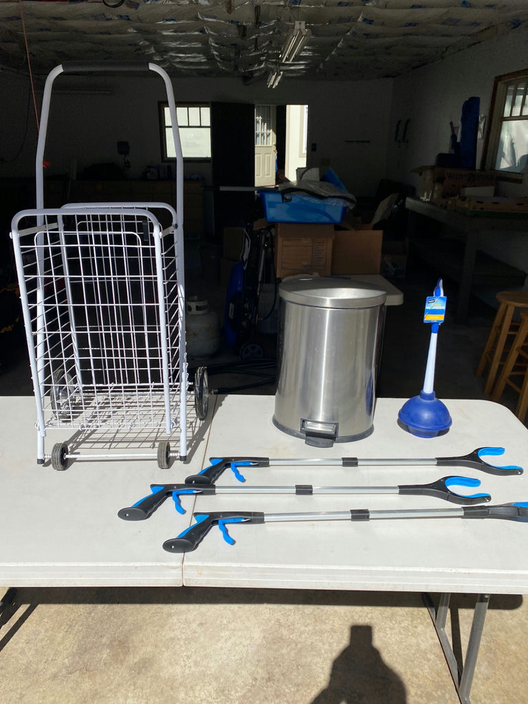 Rolling Cart, Long Handled Grippers and More - image 1 of 6