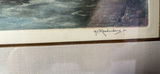 Two framed, signed and numbered Lithos of watercolors - thumbnail 4 of 8
