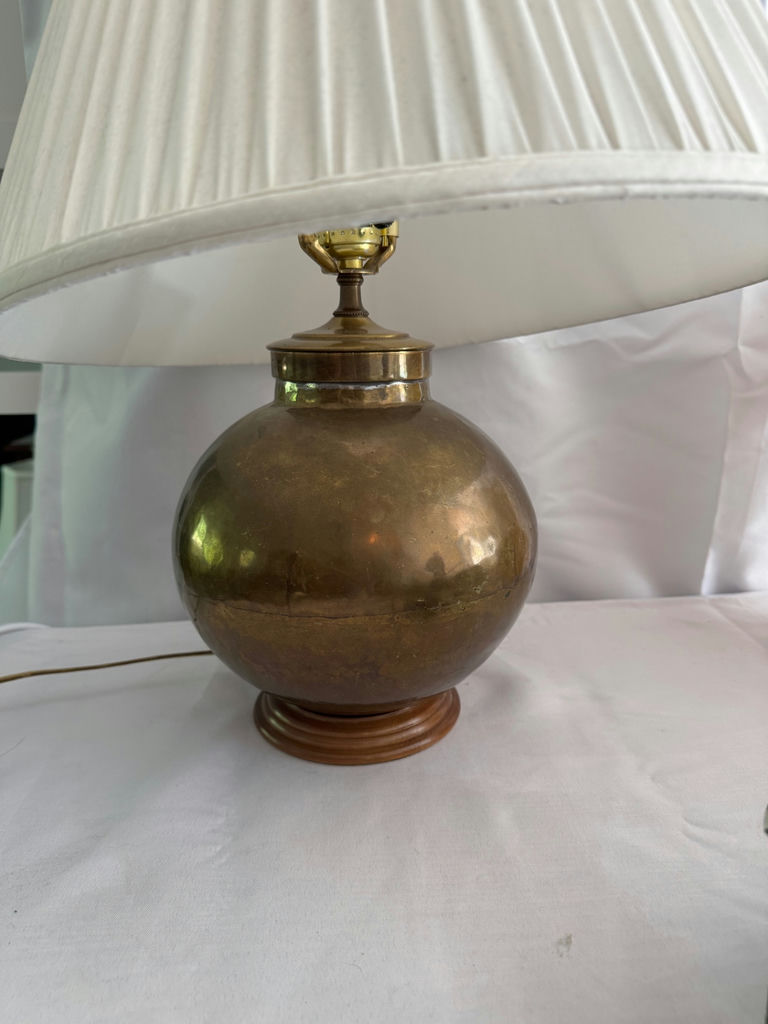 Lamp, decorative boxes, vase, and LED string lights - image 5 of 6