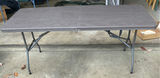 Brown Folding Table - thumbnail 1 of 7