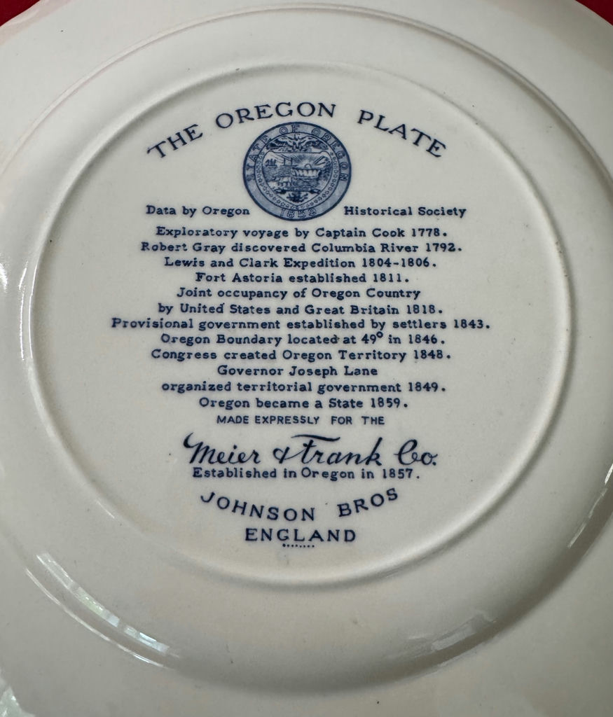Americana Collectable Plate and Flag Set - image 3 of 15