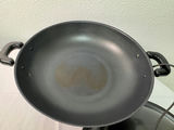 Assorted stainless steel cookware including All-Clad and Farberware pieces with Aroma electric wok - thumbnail 9 of 9