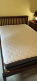 Wooden Bed frame, Serta Mattress - thumbnail 4 of 7