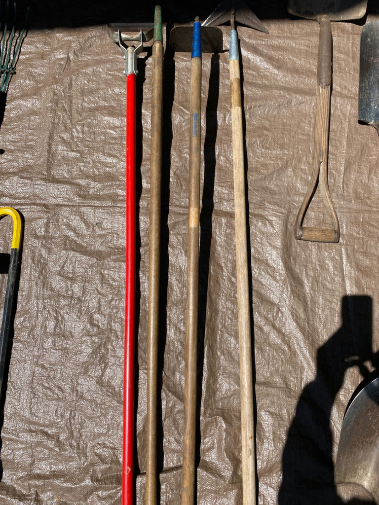 Wheelbarrow and Gardening Tools - image 7 of 8