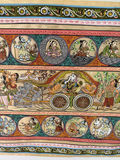 Antique Indian Tapestry, and twi Signed Chinese Watercolors - thumbnail 4 of 9