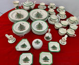 Vintage SPODE England Christmas Tree Collection – Service for 12! - thumbnail 1 of 8