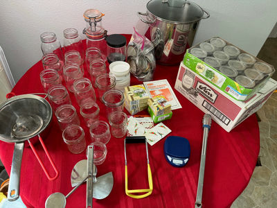 Canning Supplies and Mason Jars - Image 1 of 7