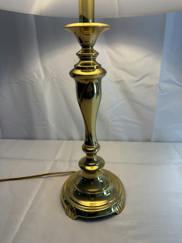 Brass Table Lamps - image 3 of 5