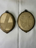 Small Antique Art Items And A Metal Mirror - thumbnail 6 of 9