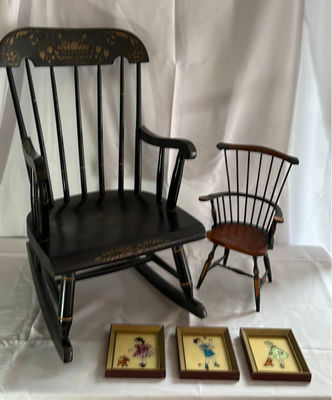Child’s Rocking Chair And More - Image 1 of 9
