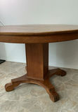 Antique Pedestal Table - thumbnail 2 of 3