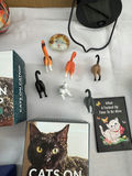 Cat-themed wall art, figurines, and puzzles - thumbnail 2 of 4
