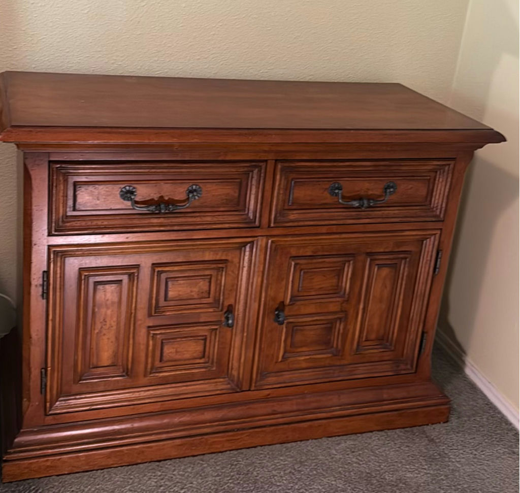 Wooden Drexel Chest With Drawers - image 1 of 6