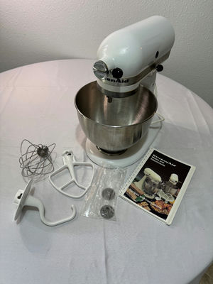KitchenAid Classic Stand Mixer with Accessories and Cover - Image 1 of 4