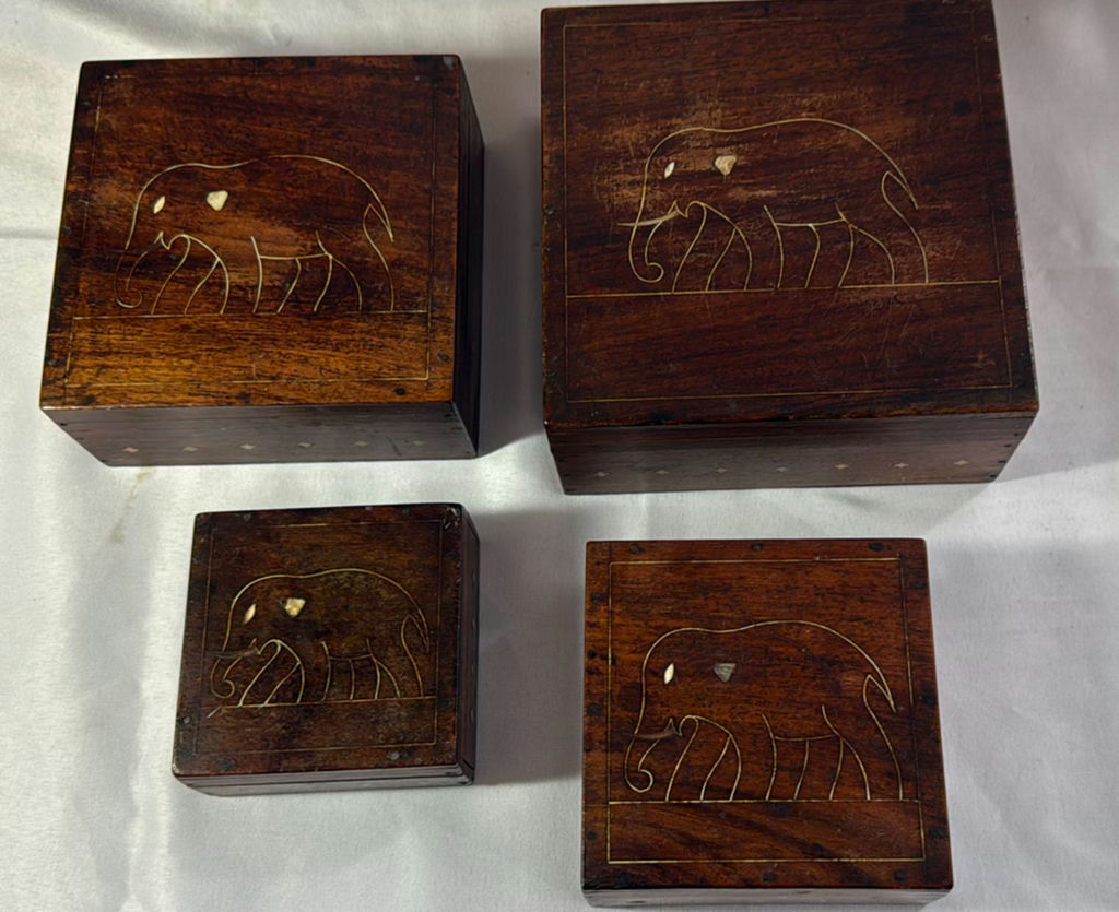 Assorted Decorative Wooden Boxes - image 2 of 7