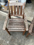 Set of Four Outdoor Chairs - thumbnail 4 of 6