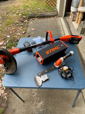 Cordless Trimmer/Edger and Cordless Garden Shears - Image 1 of 11