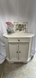 A White Cabinet, Stool and a Vase - thumbnail 2 of 6