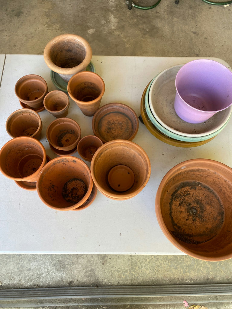 Assortment of Garden Pots, Planters and More - image 6 of 6