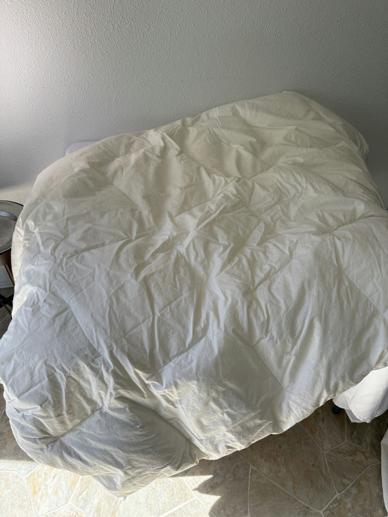 Sheepskin Throw/ Rug And A Duvet - image 9 of 9