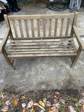 Weathered Wooden Bench - thumbnail 1 of 4
