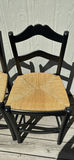 Two Shaker Counter stools with thatched seats. - thumbnail 8 of 8