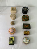 Assorted decorative boxes and trinket boxes - thumbnail 1 of 4