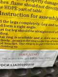 Brown Folding Table - thumbnail 6 of 7