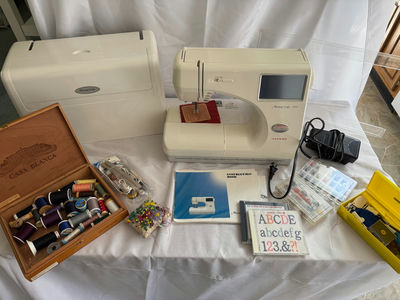 Memory Craft sewing machines with accessories - Image 1 of 15